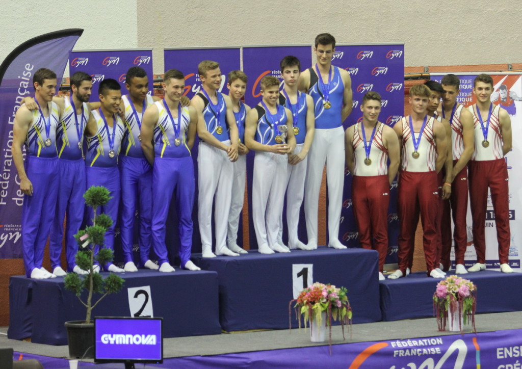 L'équipe de Massy, podium, Championnat de France 2019